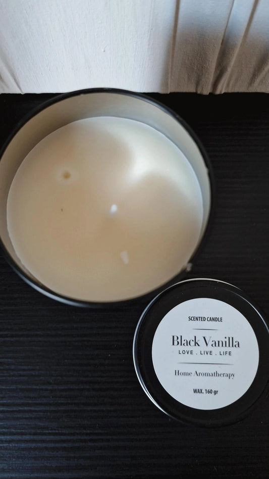 Kerze Duftkerze Black Vanilla
