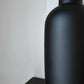 Vase Schwarz Matt 35x16cm