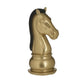 Schach Figur Gold Ritter