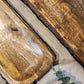 Servierplatte Mangoholz 21x41,5x3cm natur