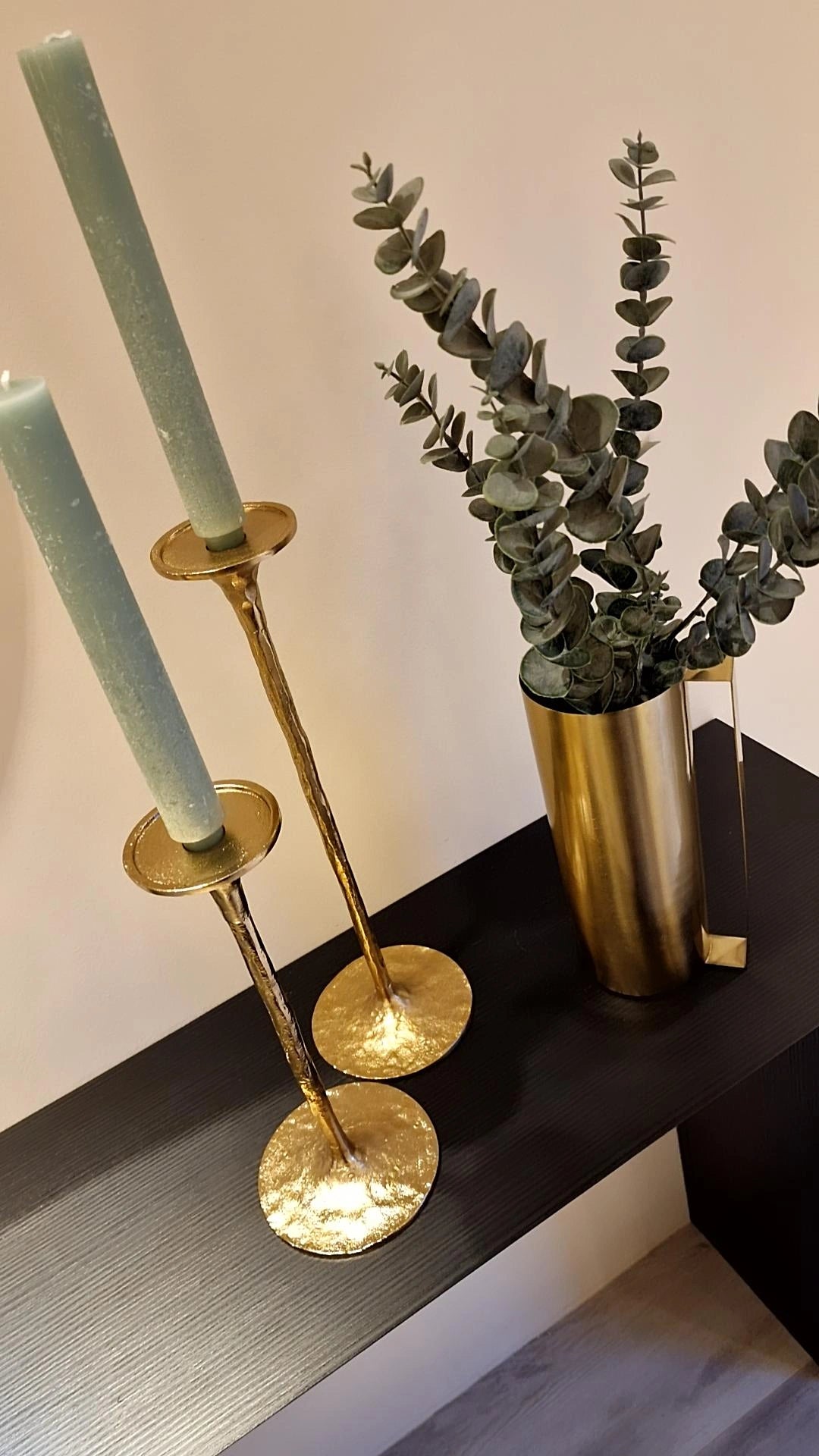 Vase Metal Gold 12,5x10x25,5cm